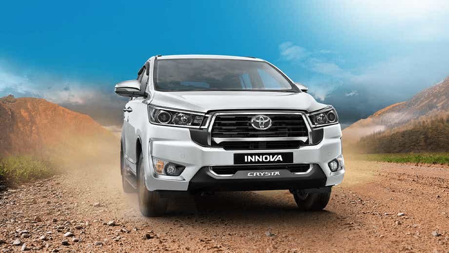 Toyota Innova Crysta for family trips across Andhra Pradesh
